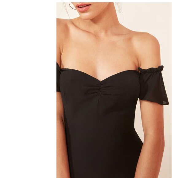 Sale🦋Reformation Butterfly Dress - Black - Picture 5 of 13